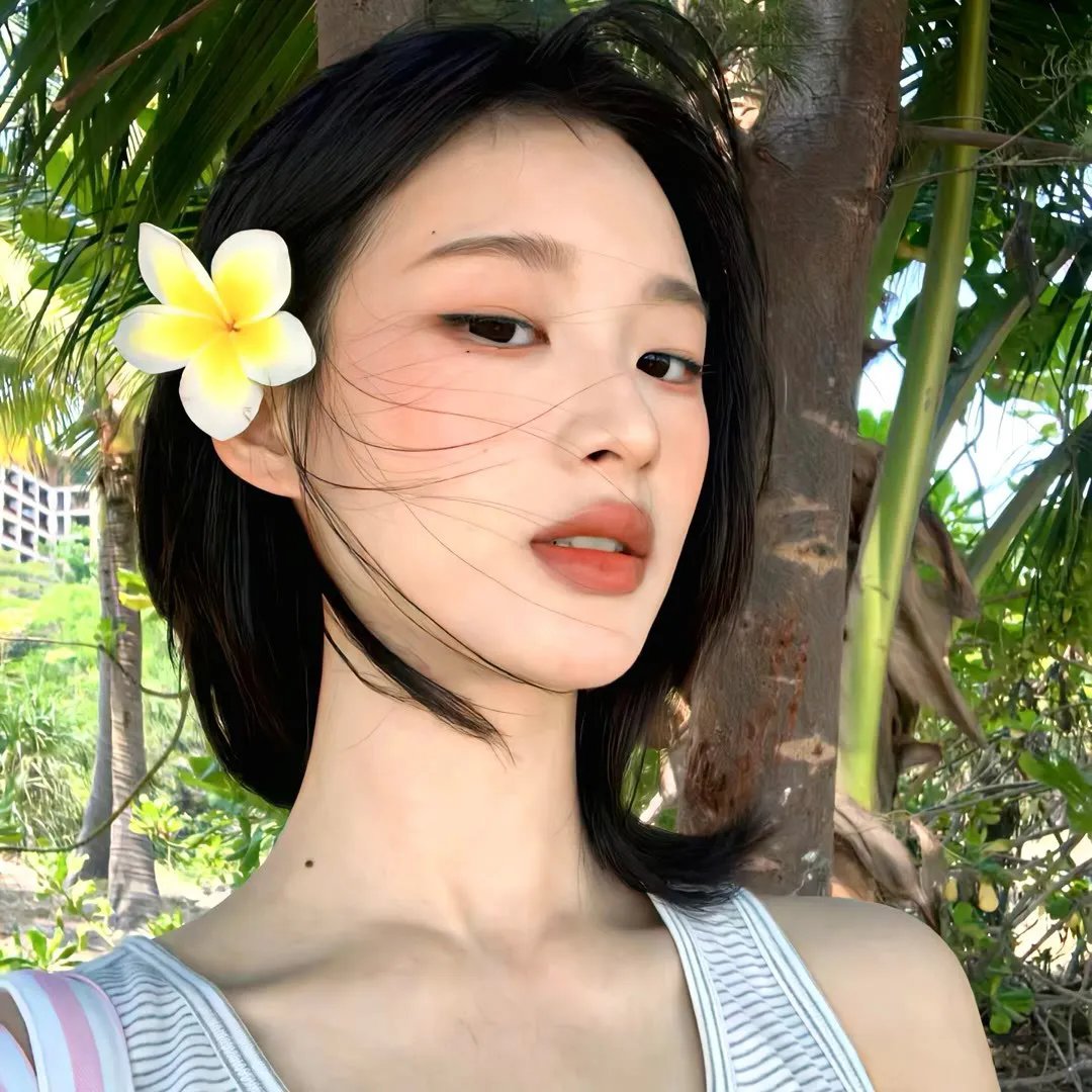 模仿女孩